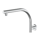 Curved Shower Arm 412 Chrome