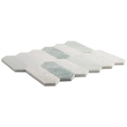 Natural Marble Orient Green Picket Honed Mosaic