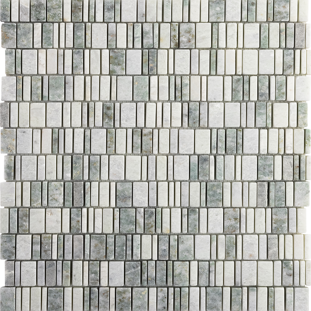 Natural Marble Orient Green Tumbled Mosaic
