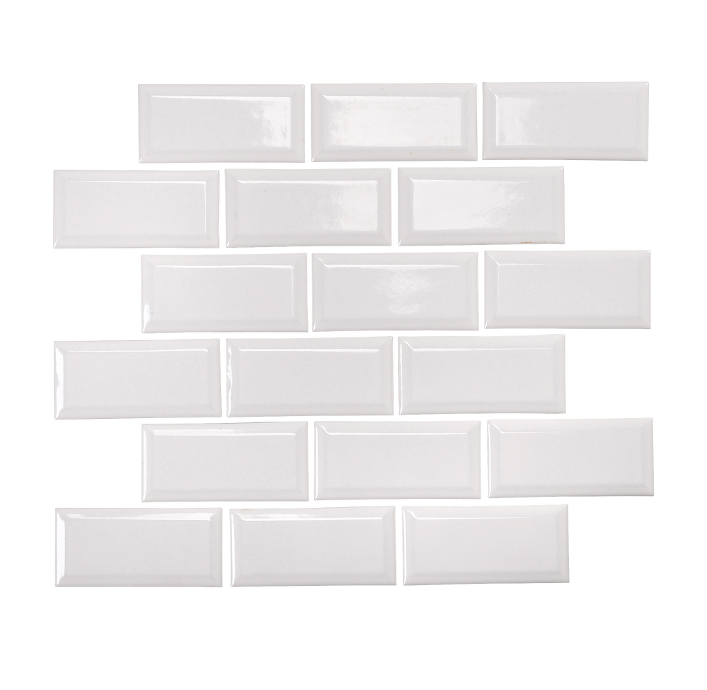 Metro White Gloss Mosaic