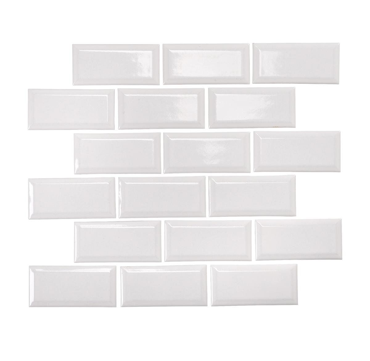 Metro White Gloss Mosaic