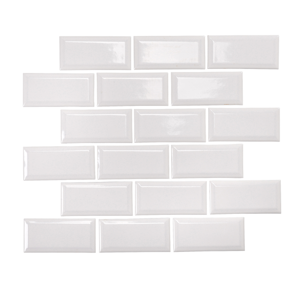 Metro White Gloss Mosaic