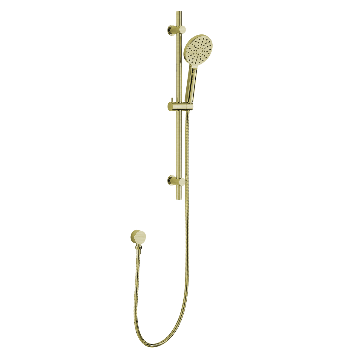 Rail Shower Brushed Gold