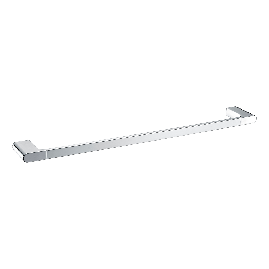Single Towel Rail 800 Chrome