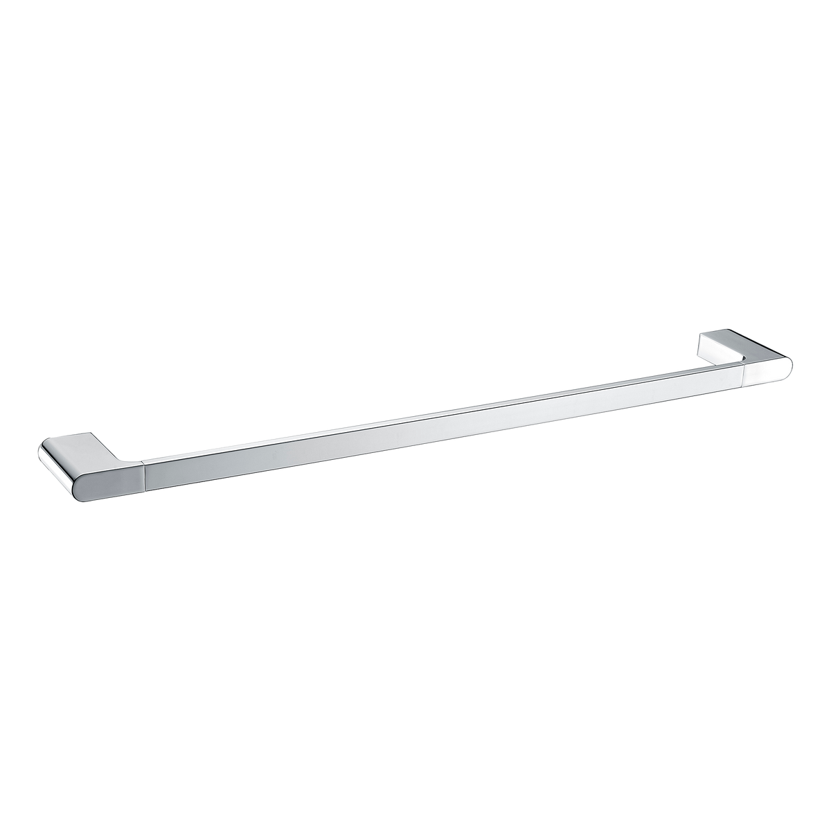 Single Towel Rail 800 Chrome