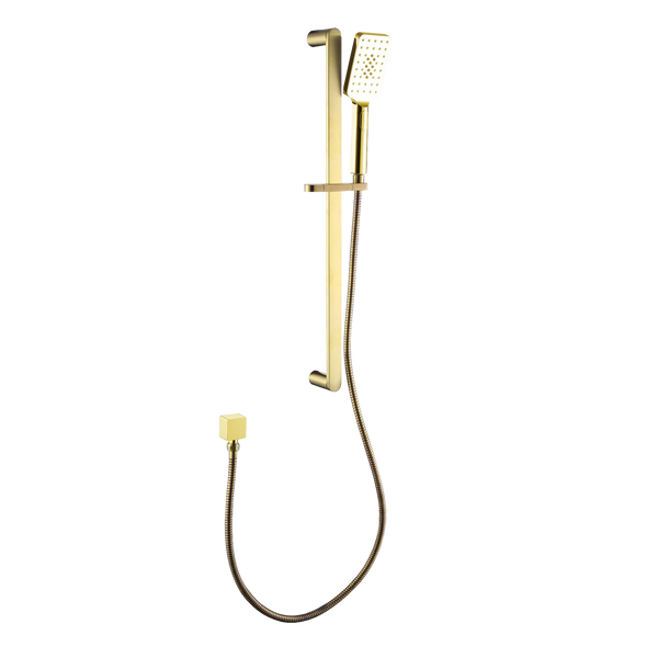 Rail Shower Brushed Gold