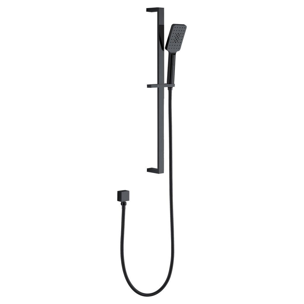 Rail Shower Brushed Gun Metal