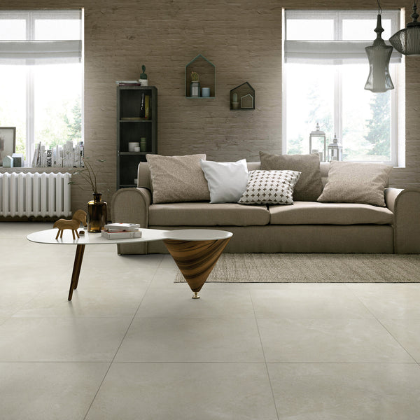 Beige Textured Tile - lifestyle view