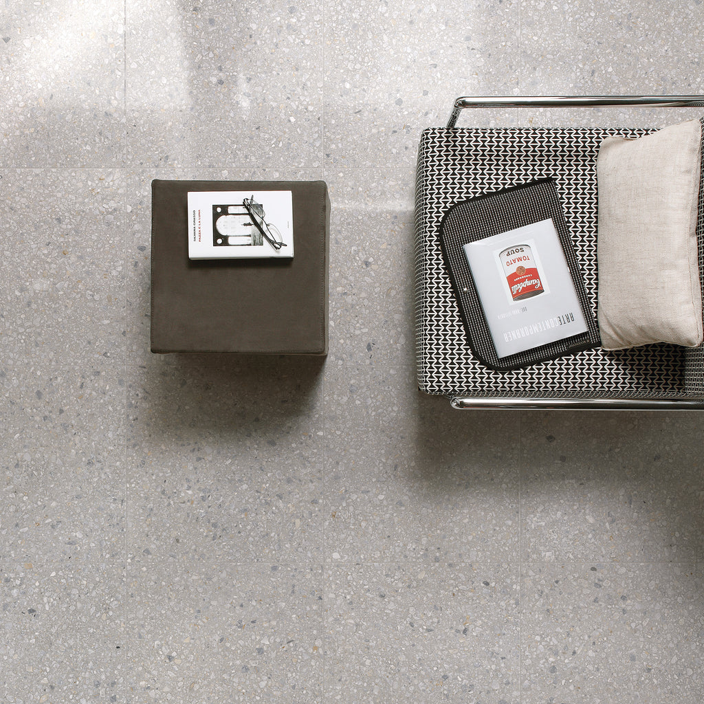 Earl Grey Mix Textured Tile - lifestyle view