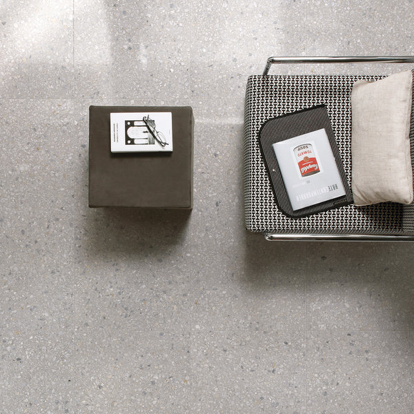 Earl Grey Mix Textured Tile - lifestyle view