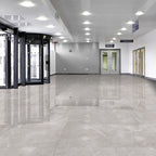 Artic Grey Polished Tile - lifestyle view