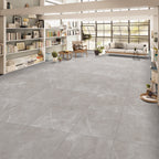 Artic Grey Matt Tile - lifestyle view