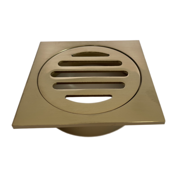 Grate Brushed Gold 85x85x75