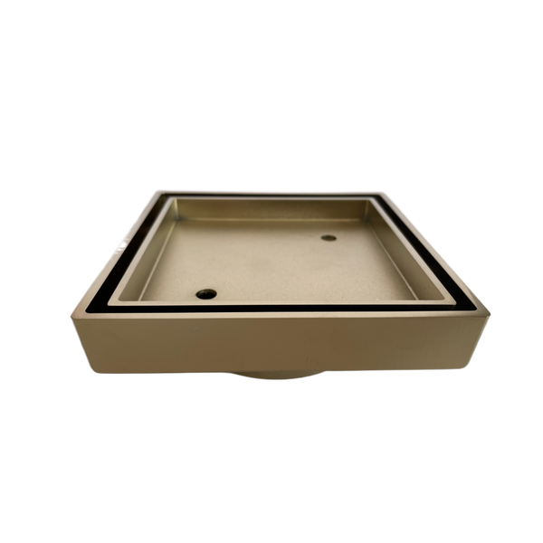 Tile Insert Brushed Gold 115x115x75