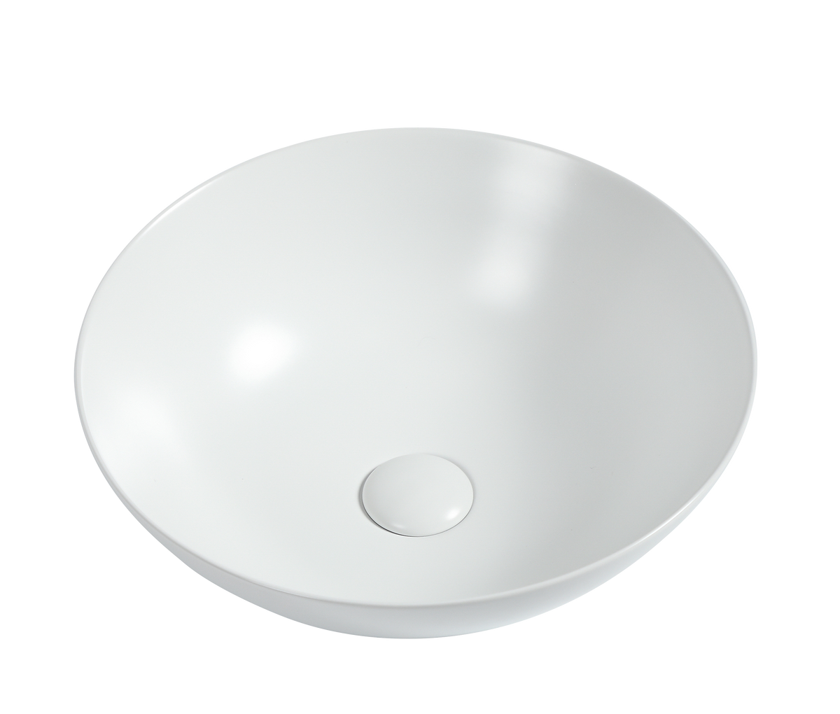 Vessel Basin NTH 405x405 Ceramic Matt White