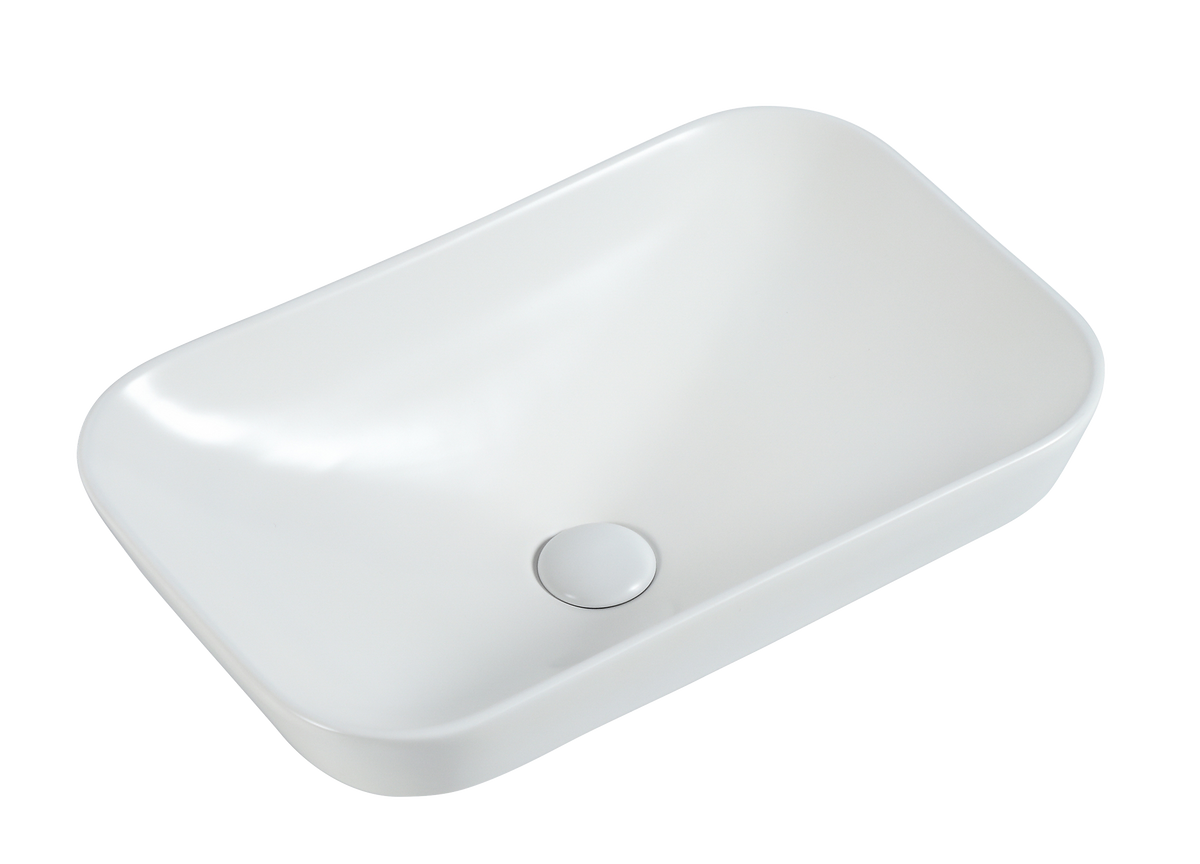 Insert Basin NTH 515x340 Ceramic Matte White