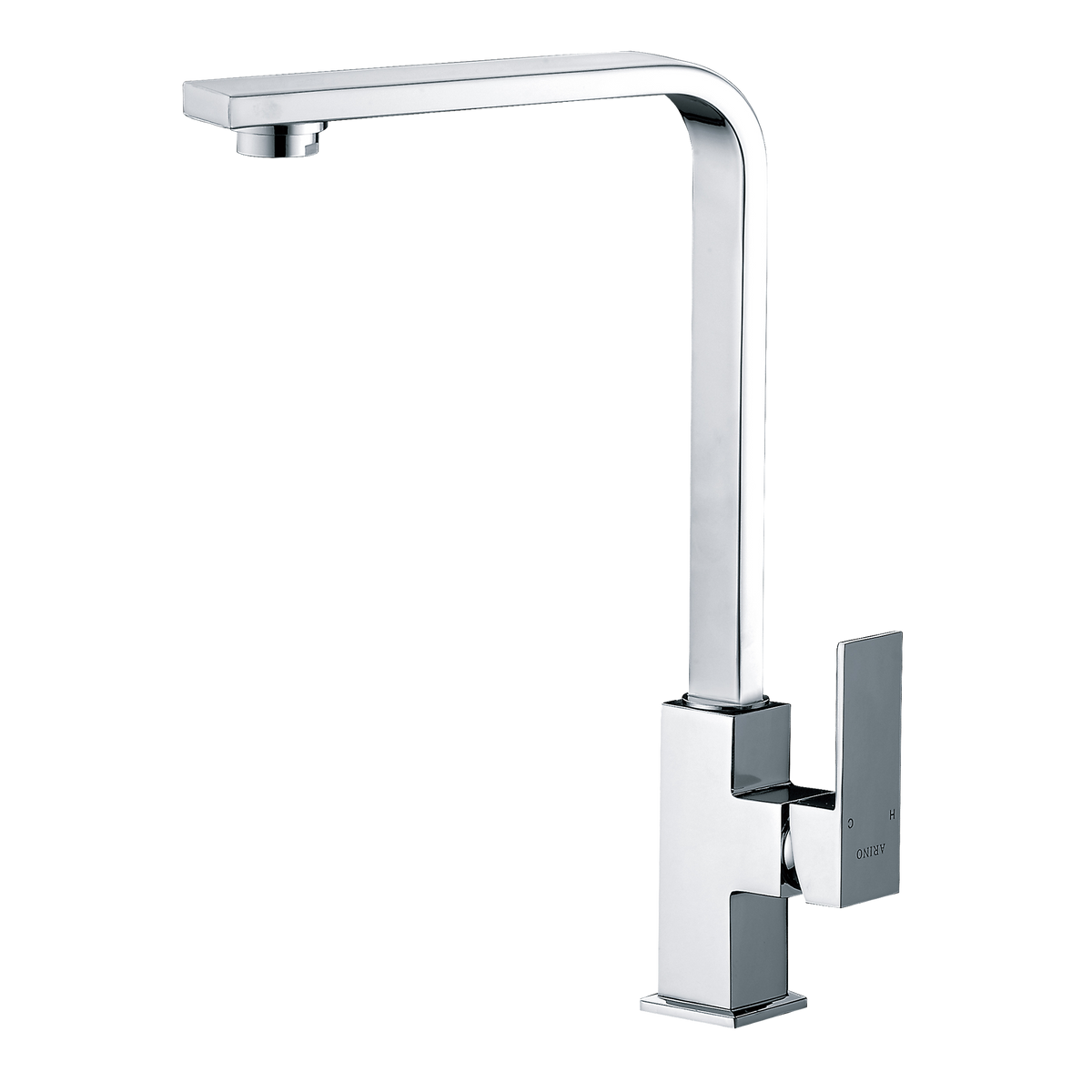 Square Sink Mixer 225 Chrome