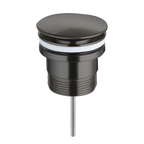 Pop Up Waste 32mm Brushed Gun Metal
