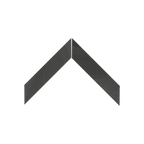 Brazilian Slate Black Chevron Textured (6 Pair L&R) Tile