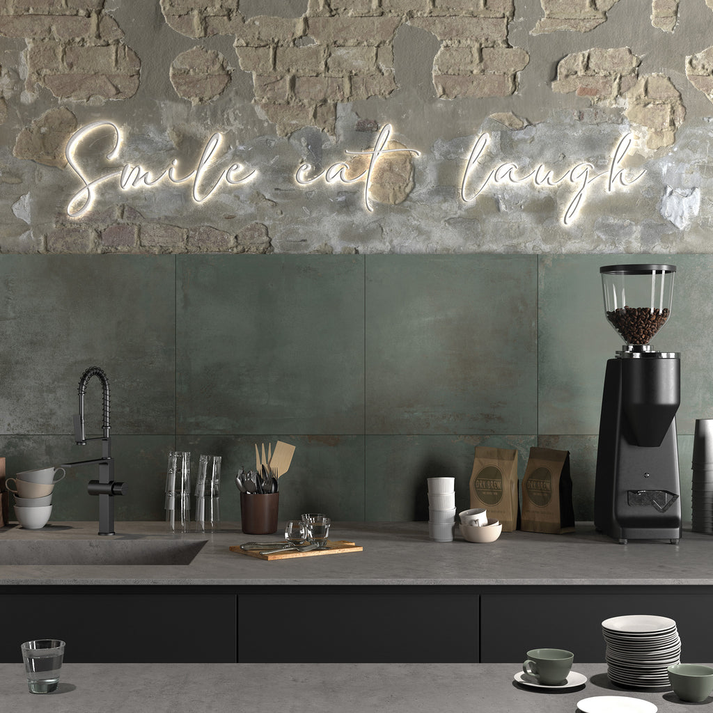 Emerald Textured Tile - lifestyle view