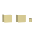 Single Entry Shower Screen Fitting Kit Brushed Gold