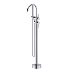 Floor Mounted Bath Mixer w Shower Chrome
