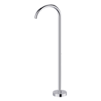 Floor Mounted Bath Outlet Chrome