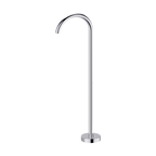 Floor Mounted Bath Outlet Chrome