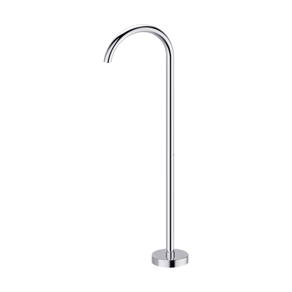 Floor Mounted Bath Outlet Chrome