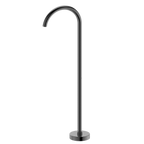 Floor Mounted Bath Outlet Brushed Gun Metal