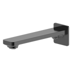 Basin/Bath Outlet 180 Brushed Gun Metal