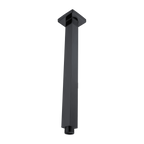 Ceiling Shower Arm 300 Brushed Gun Metal