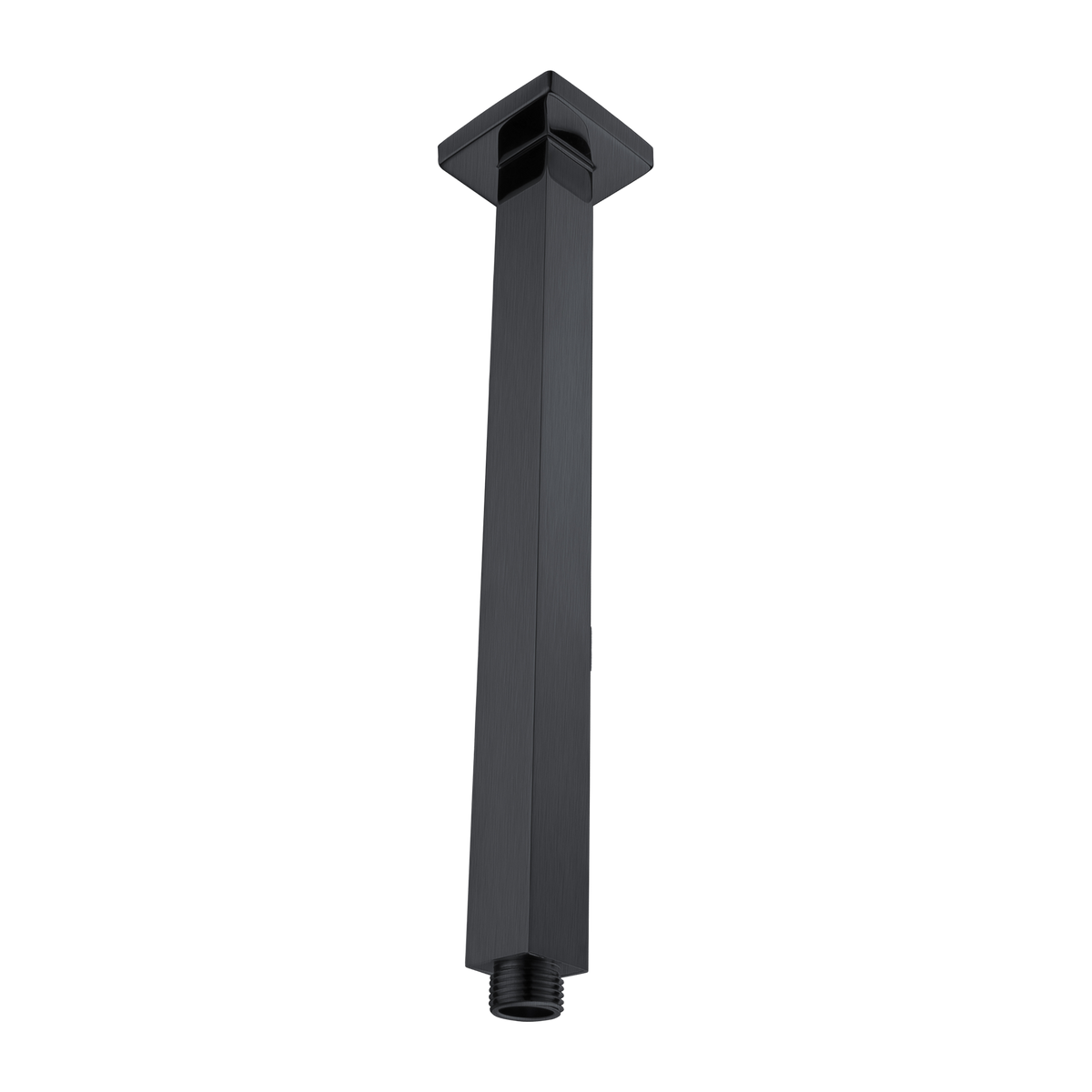 Ceiling Shower Arm 300 Brushed Gun Metal