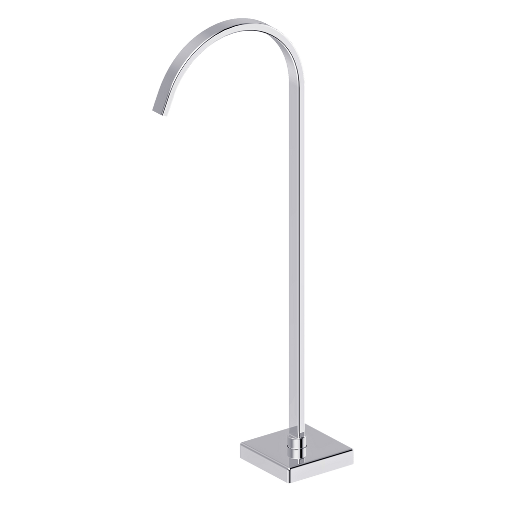 Floor Bath Outlet Chrome