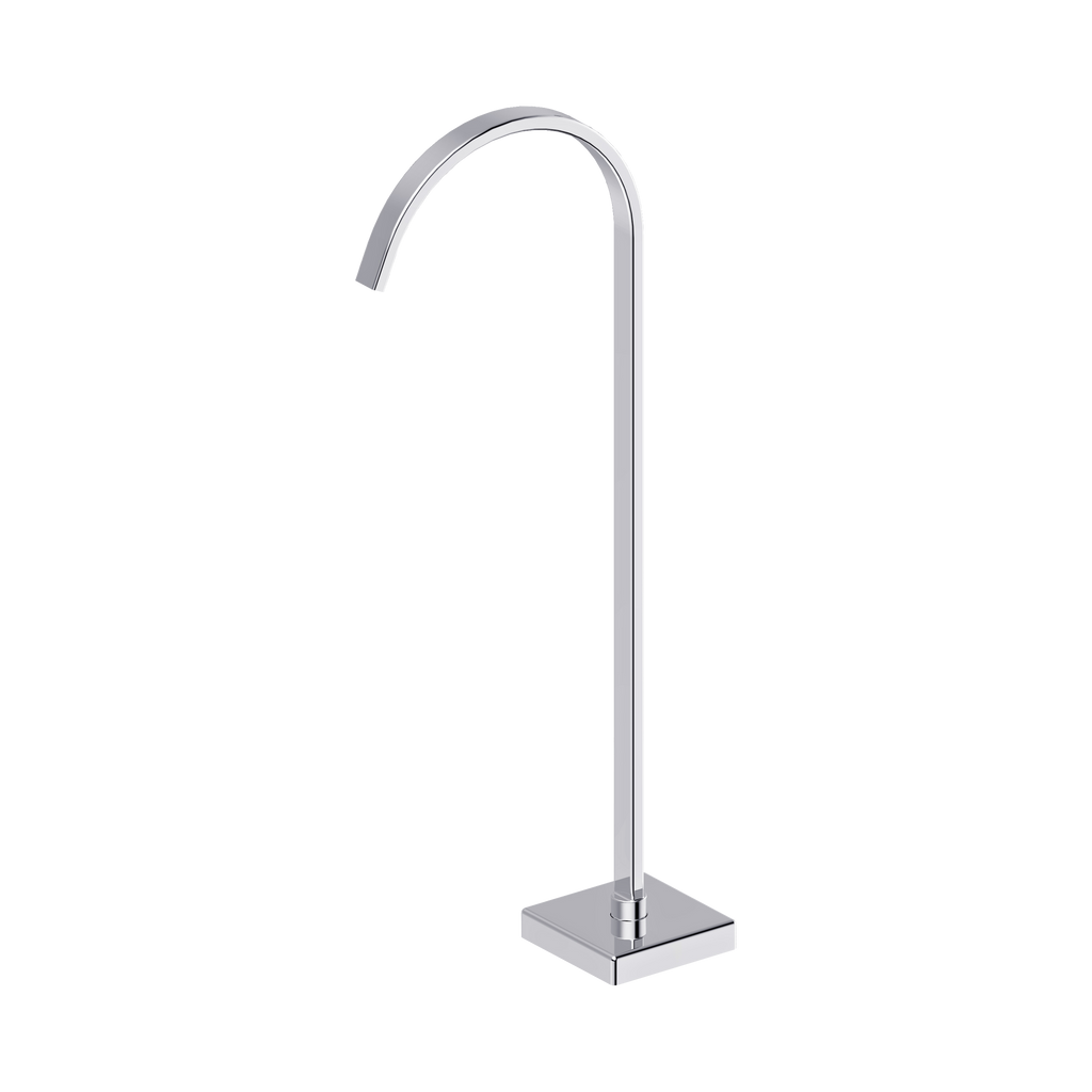 Floor Bath Outlet Chrome