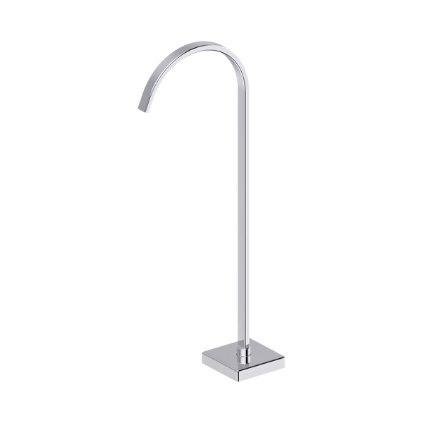 Floor Bath Outlet Chrome