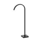 Floor Bath Outlet Matt Black
