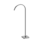 Floor Bath Outlet Brushed Nickel