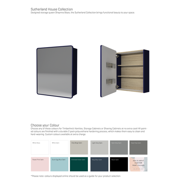 Shaving Cabinet 600x720