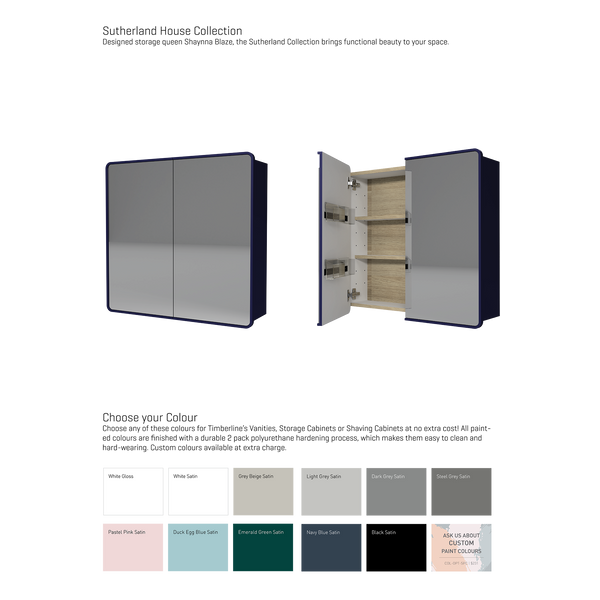 Shaving Cabinet 750x720
