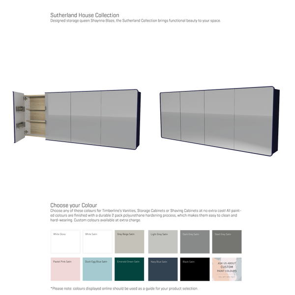 Shaving Cabinet 1800x720
