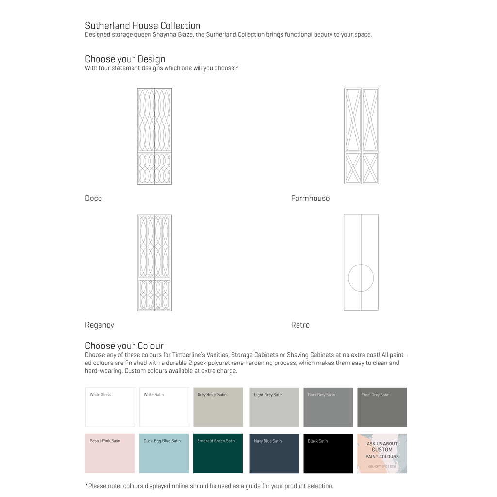Storage Cabinet 800 Wall Hung