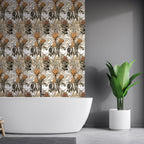 Ochre Matt Tile - lifestyle view