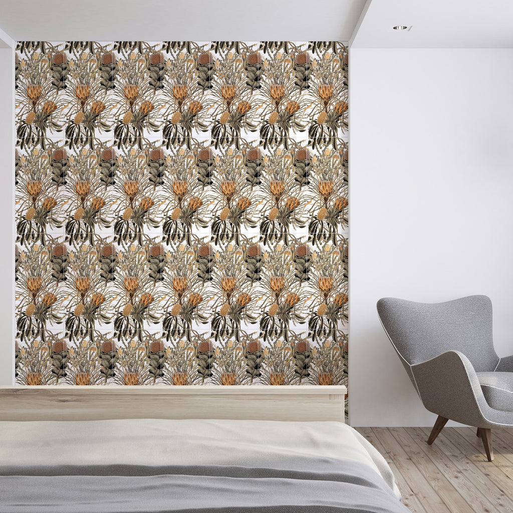 Ochre Matt Tile - lifestyle view