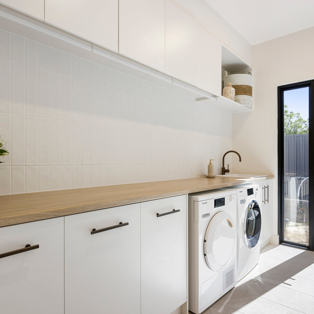 White Matt Tile - lifestyle view