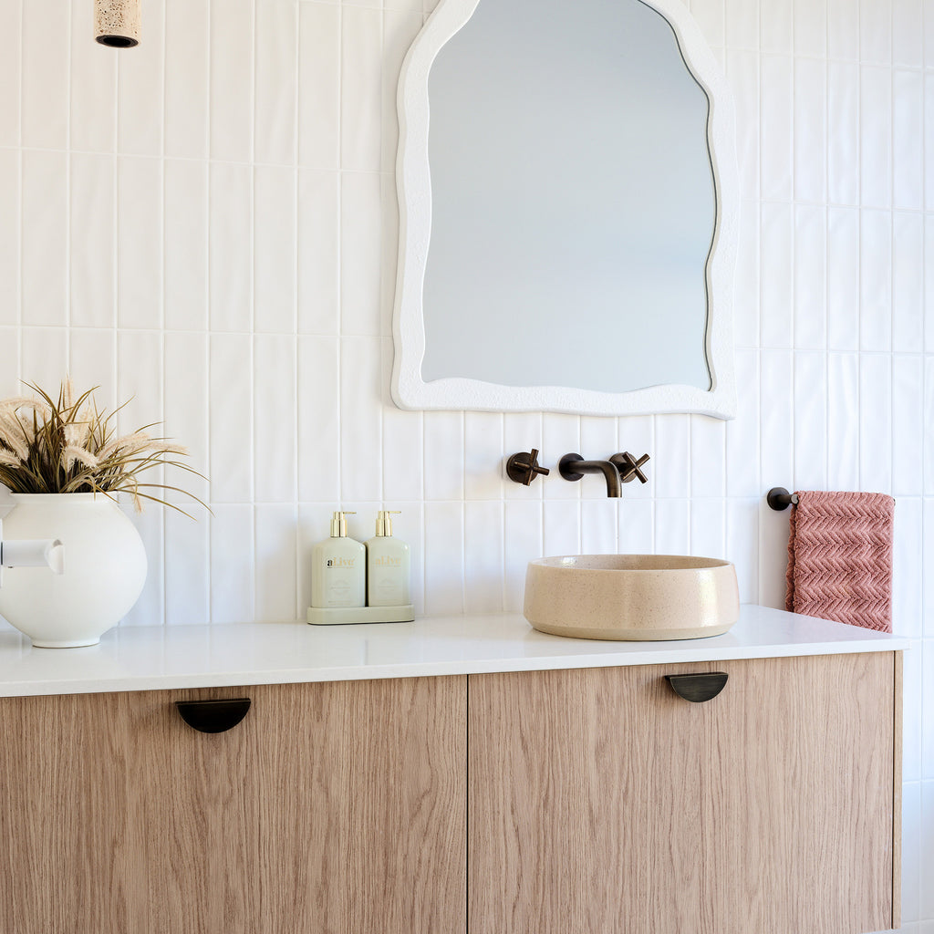 White Matt Tile - lifestyle view