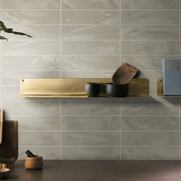 Doeskin Gloss Tile - lifestyle view