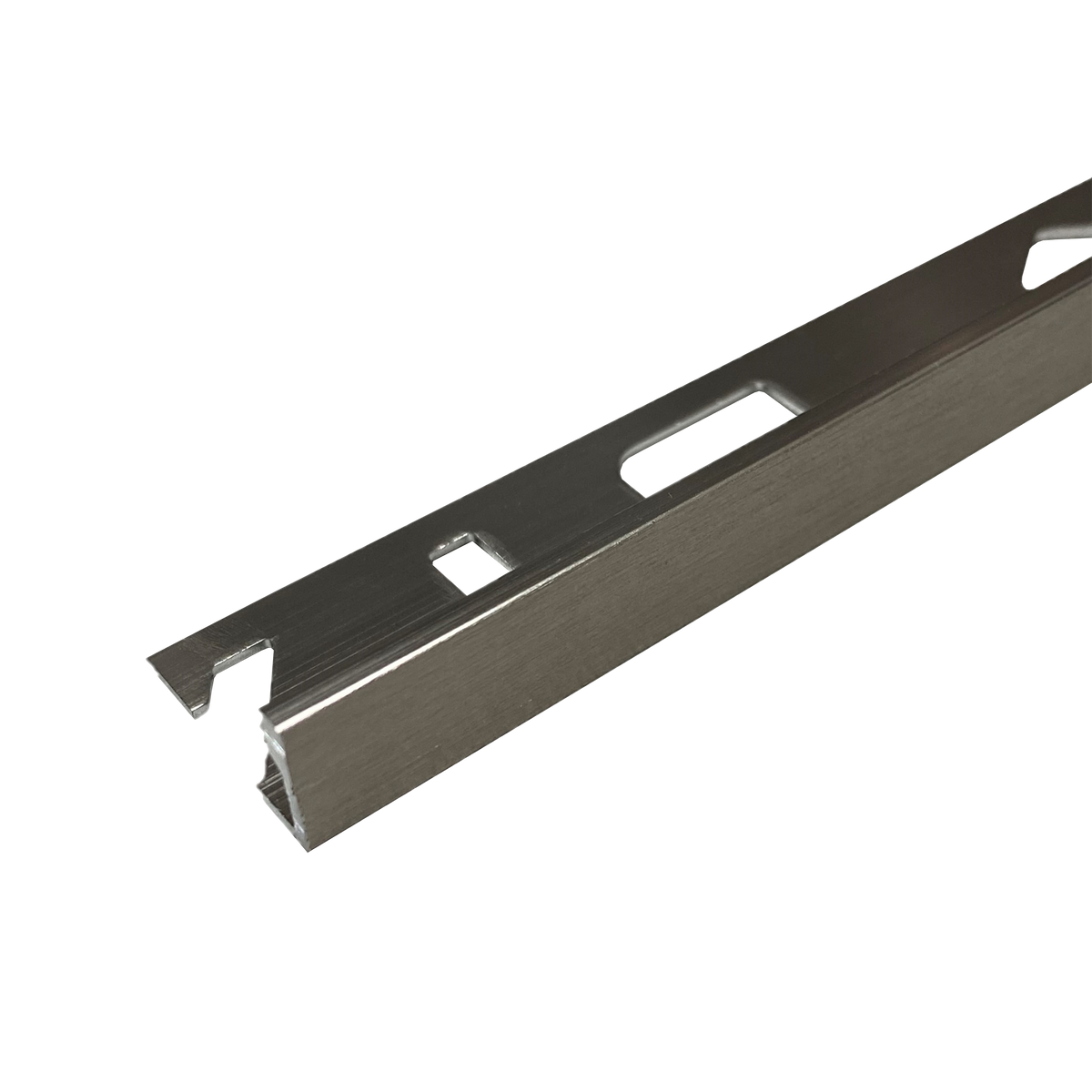 Spectrim L Aluminium Brush Nickel 8 x 3000mm