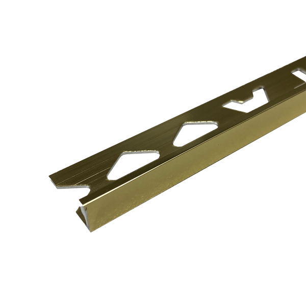Spectrim L Aluminium Bright Gold 11 x 3000mm