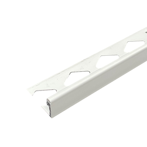 Spectrim L Aluminium Matt White 11 x 3000mm